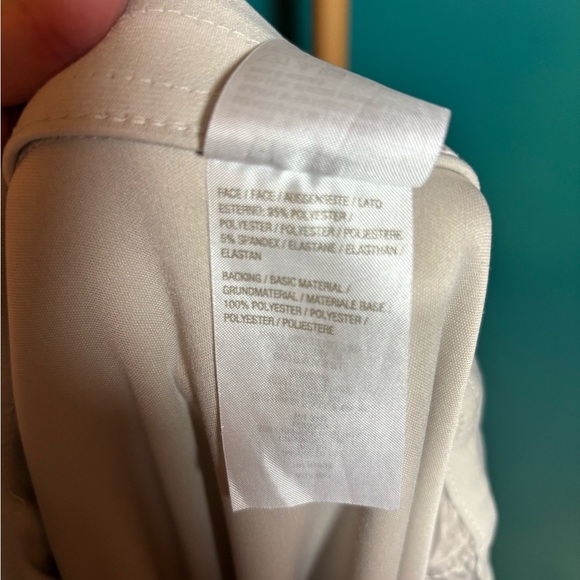 Susan Graver Cream Ankle Cropped Pants - Picture 5 of 5